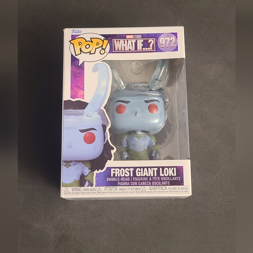 #972 Frost Giant Loki Funko Pop! Marvel Studios What if...? Vinyl figure